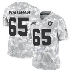 Youth Cody Whitehair Las Vegas Raiders No.65 Limited 2024 Salute to Service Jersey - Arctic Camo