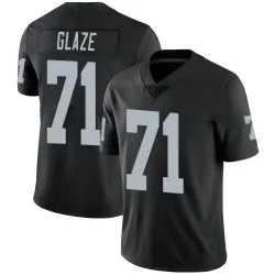 Youth DJ Glaze Las Vegas Raiders No.71 Limited Team Color Vapor Untouchable Jersey - Black