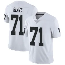 Youth DJ Glaze Las Vegas Raiders No.71 Limited Vapor Untouchable Jersey - White