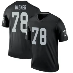 Youth Dalton Wagner Las Vegas Raiders No.78 Legend Jersey - Black