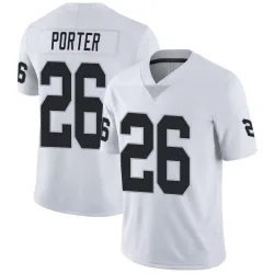 Youth Darien Porter Las Vegas Raiders No.26 Limited Vapor Untouchable Jersey - White