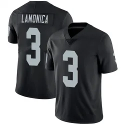 Youth Daryle Lamonica Las Vegas Raiders No.3 Limited Team Color Vapor Untouchable Jersey - Black