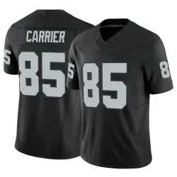 Youth Derek Carrier Las Vegas Raiders No.85 Limited Vapor F.U.S.E. Jersey - Black