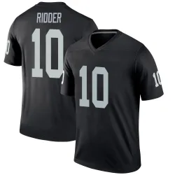 Youth Desmond Ridder Las Vegas Raiders No.10 Legend Jersey - Black