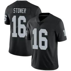 Youth Dillon Stoner Las Vegas Raiders No.16 Limited Team Color Vapor Untouchable Jersey - Black