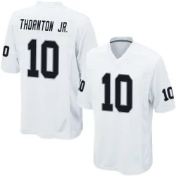 Youth Dont'e Thornton Jr. Las Vegas Raiders No.10 Game Jersey - White
