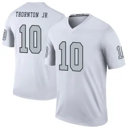 Youth Dont'e Thornton Jr. Las Vegas Raiders No.10 Legend Color Rush Jersey - White