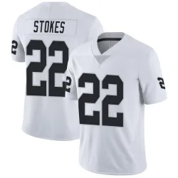 Youth Eric Stokes Las Vegas Raiders No.22 Limited Vapor Untouchable Jersey - White