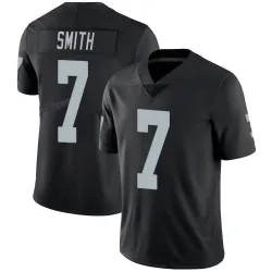 Youth Geno Smith Las Vegas Raiders No.7 Limited Team Color Vapor Untouchable Jersey - Black