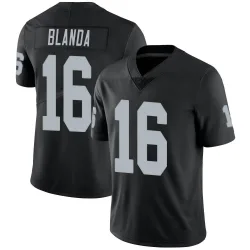 Youth George Blanda Las Vegas Raiders No.16 Limited Team Color Vapor Untouchable Jersey - Black