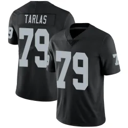 Youth George Tarlas Las Vegas Raiders No.79 Limited Team Color Vapor Untouchable Jersey - Black