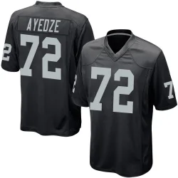 Youth Gottlieb Ayedze Las Vegas Raiders No.72 Game Team Color Jersey - Black