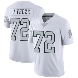 Youth Gottlieb Ayedze Las Vegas Raiders No.72 Limited Color Rush Jersey - White