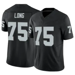 Youth Howie Long Las Vegas Raiders No.75 Limited Vapor F.U.S.E. Jersey - Black