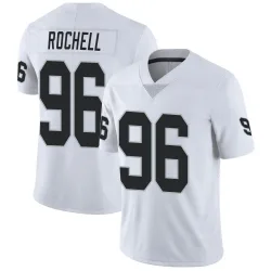 Youth Isaac Rochell Las Vegas Raiders No.96 Limited Vapor Untouchable Jersey - White