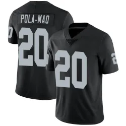 Youth Isaiah Pola-Mao Las Vegas Raiders No.20 Limited Team Color Vapor Untouchable Jersey - Black