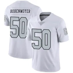 Youth Jacob Bobenmoyer Las Vegas Raiders No.50 Limited Color Rush Jersey - White