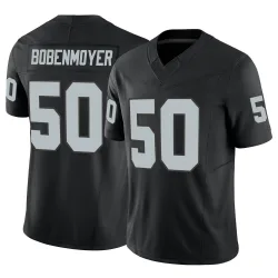 Youth Jacob Bobenmoyer Las Vegas Raiders No.50 Limited Vapor F.U.S.E. Jersey - Black
