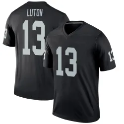 Youth Jake Luton Las Vegas Raiders No.13 Legend Jersey - Black