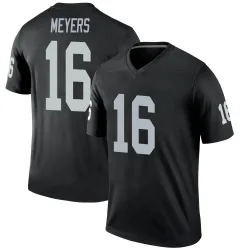 Youth Jakobi Meyers Las Vegas Raiders No.16 Legend Jersey - Black