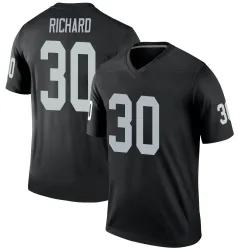 Youth Jalen Richard Las Vegas Raiders No.30 Legend Jersey - Black