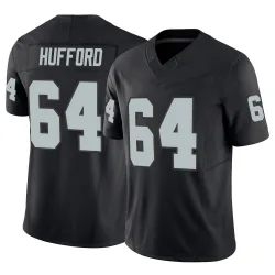 Youth Jarrod Hufford Las Vegas Raiders No.64 Limited Vapor F.U.S.E. Jersey - Black