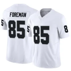 Youth Jeff Foreman Las Vegas Raiders No.85 Limited Vapor F.U.S.E. Jersey - White