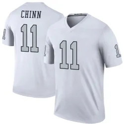 Youth Jeremy Chinn Las Vegas Raiders No.11 Legend Color Rush Jersey - White