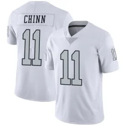 Youth Jeremy Chinn Las Vegas Raiders No.11 Limited Color Rush Jersey - White