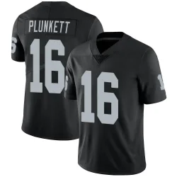 Youth Jim Plunkett Las Vegas Raiders No.16 Limited Team Color Vapor Untouchable Jersey - Black