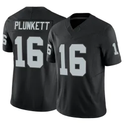 Youth Jim Plunkett Las Vegas Raiders No.16 Limited Vapor F.U.S.E. Jersey - Black