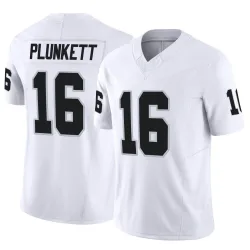 Youth Jim Plunkett Las Vegas Raiders No.16 Limited Vapor F.U.S.E. Jersey - White