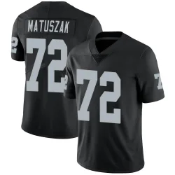 Youth John Matuszak Las Vegas Raiders No.72 Limited Team Color Vapor Untouchable Jersey - Black