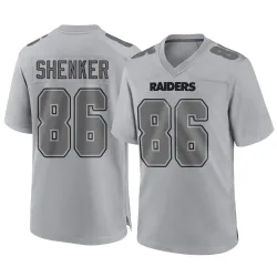 Youth John Samuel Shenker Las Vegas Raiders No.86 Game Atmosphere Fashion Jersey - Gray