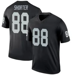 Youth Justin Shorter Las Vegas Raiders No.88 Legend Jersey - Black