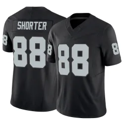 Youth Justin Shorter Las Vegas Raiders No.88 Limited Vapor F.U.S.E. Jersey - Black