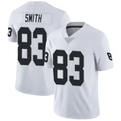 Youth Key'Shawn Smith Las Vegas Raiders No.83 Limited Vapor Untouchable Jersey - White