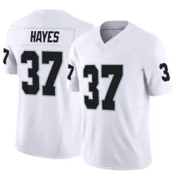 Youth Lester Hayes Las Vegas Raiders No.37 Limited Vapor F.U.S.E. Jersey - White