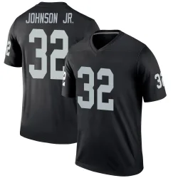 Youth Lonnie Johnson Jr. Las Vegas Raiders No.32 Legend Jersey - Black