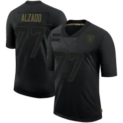 Youth Lyle Alzado Las Vegas Raiders No.77 Limited 2020 Salute To Service Jersey - Black