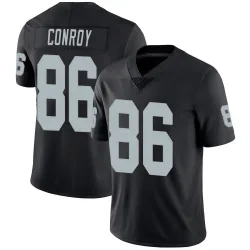 Youth Pat Conroy Las Vegas Raiders No.86 Limited Team Color Vapor Untouchable Jersey - Black