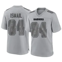 Youth Qadir Ismail Las Vegas Raiders No.84 Game Atmosphere Fashion Jersey - Gray