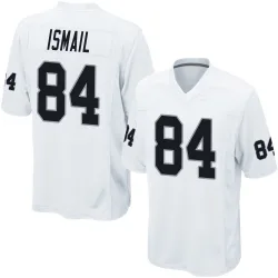 Youth Qadir Ismail Las Vegas Raiders No.84 Game Jersey - White