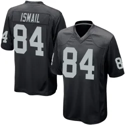 Youth Qadir Ismail Las Vegas Raiders No.84 Game Team Color Jersey - Black