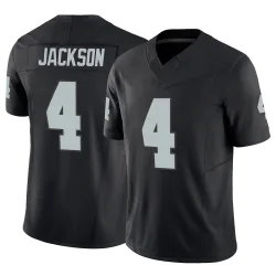 Youth Shedrick Jackson Las Vegas Raiders No.4 Limited Vapor F.U.S.E. Jersey - Black