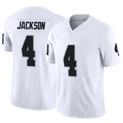 Youth Shedrick Jackson Las Vegas Raiders No.4 Limited Vapor F.U.S.E. Jersey - White