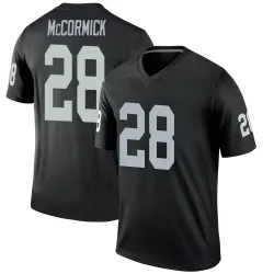 Youth Sincere McCormick Las Vegas Raiders No.28 Legend Jersey - Black