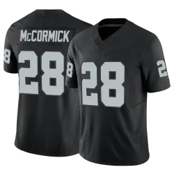 Youth Sincere McCormick Las Vegas Raiders No.28 Limited Vapor F.U.S.E. Jersey - Black