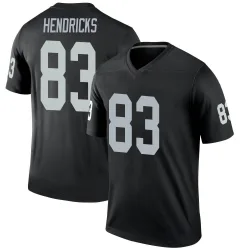 Youth Ted Hendricks Las Vegas Raiders No.83 Legend Jersey - Black