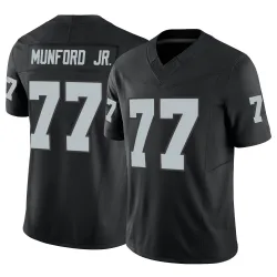 Youth Thayer Munford Jr. Las Vegas Raiders No.77 Limited Vapor F.U.S.E. Jersey - Black